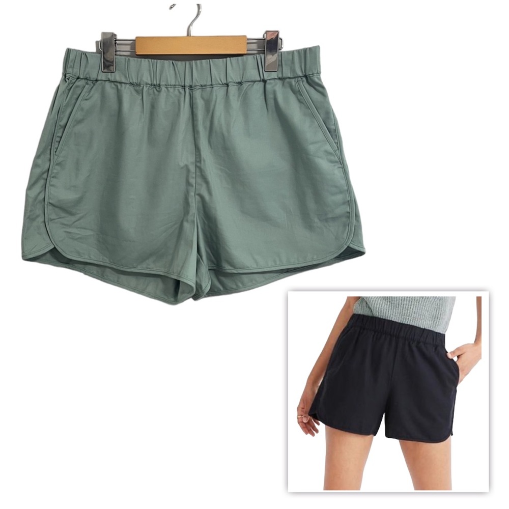 NWT Coastal Madewell Pull On Style Cotton Blend Shorts